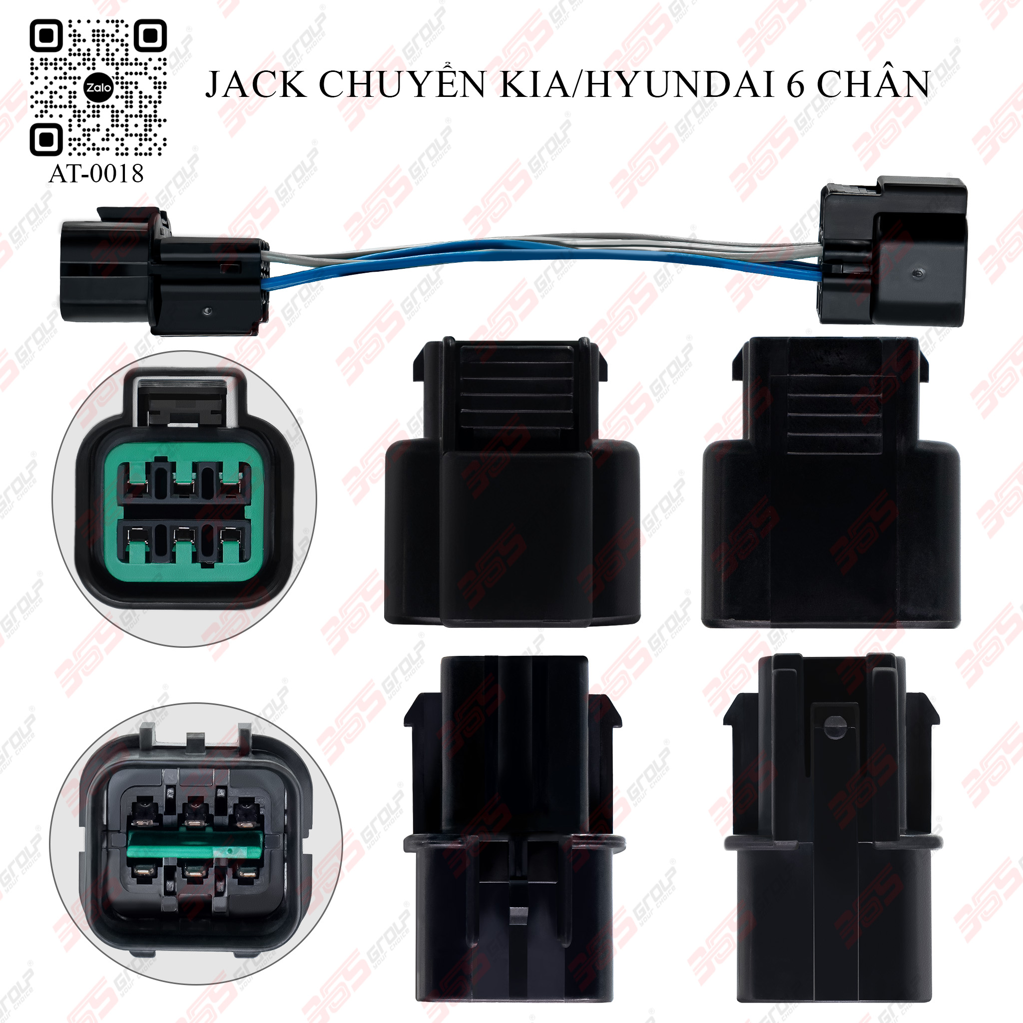 JACK CHUYỂN KIA/HYUNDAI 6 CHÂN